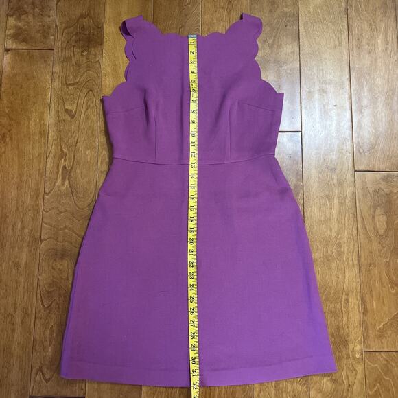 LOFT A-line Dress Size 8P Pink Sleeveless Fit & Flare Work Event Preppy - Picture 7 of 10